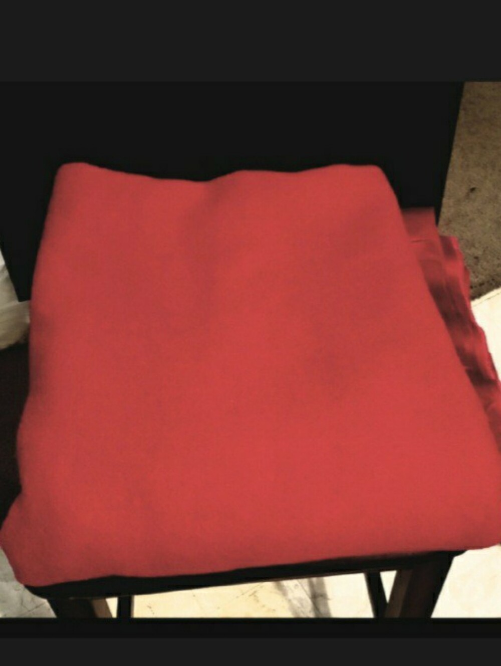 St Marys Pure 100% Wool Blanket W/ Sateen Trim 68"×90" Maroon Red